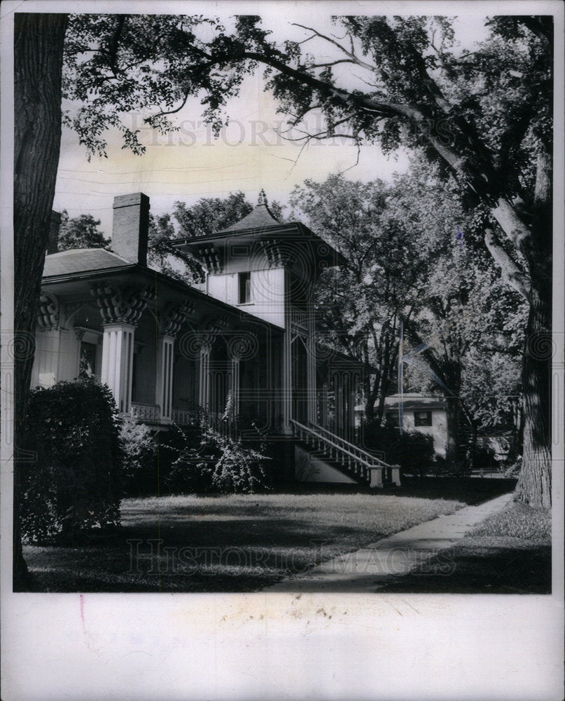 1961 Press Photo Marshall Michigan Honolula House - Historic Images