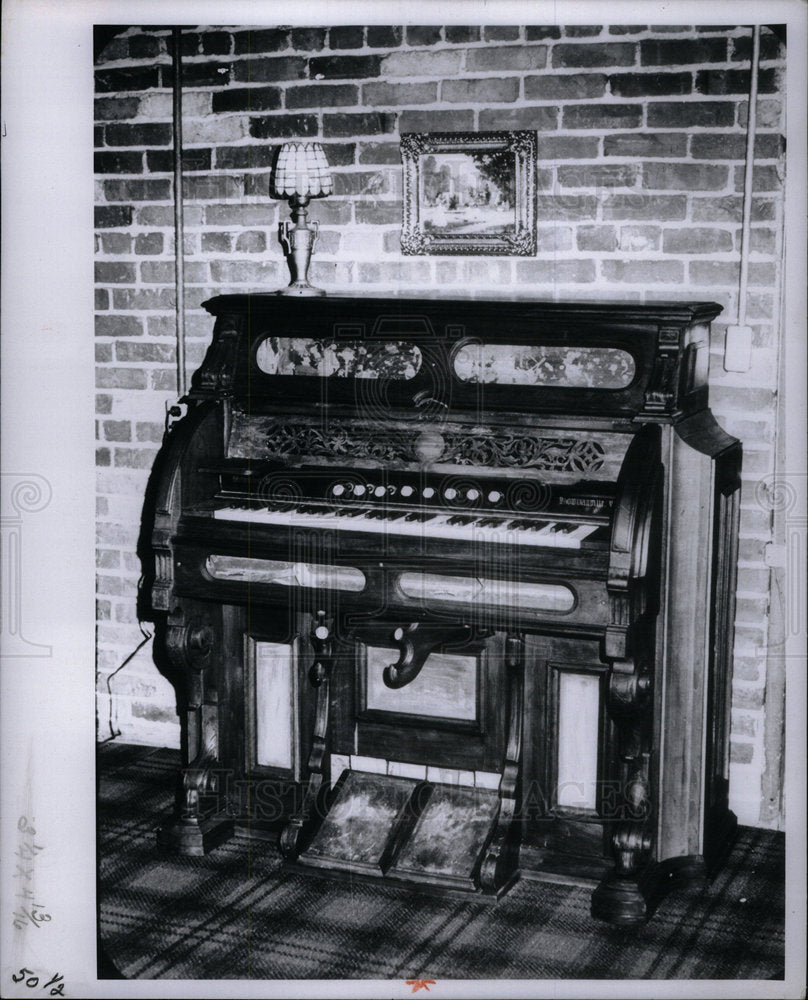 1973 Press Photo Port Horror Michigan Picture Piano - Historic Images