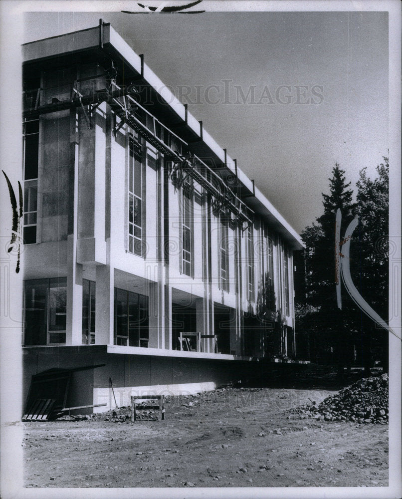 1966 Press Photo Michigan Technology University Library - Historic Images