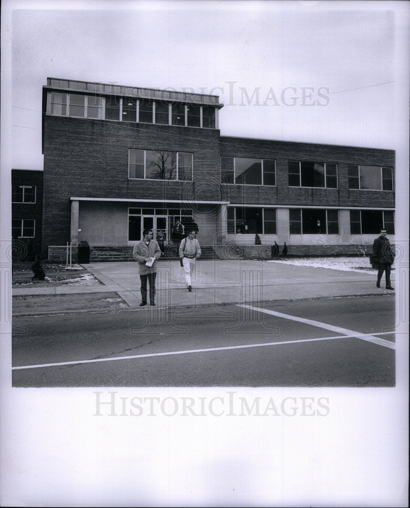 1962 Press Photo Tech College Student Union Houghton - Historic Images