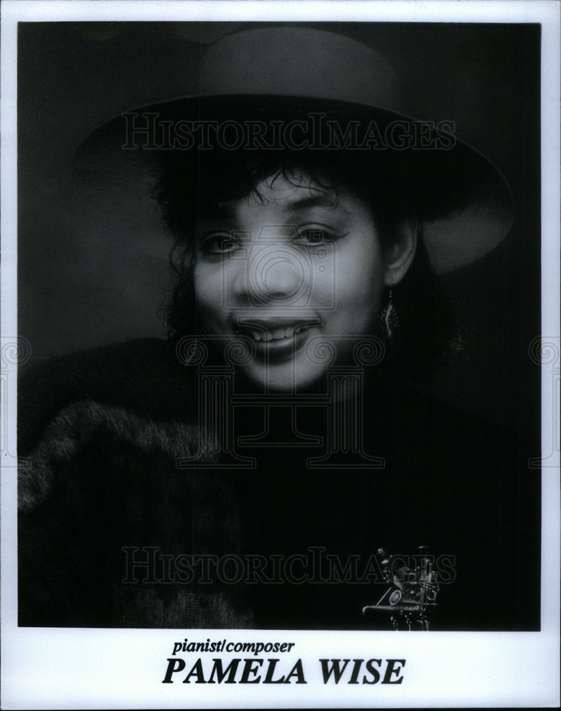 1990 Press Photo Pamela Wise Pianist Composer - Historic Images