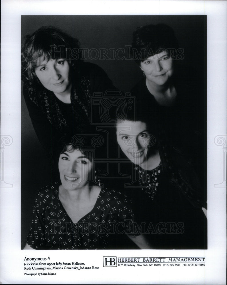 1995 Press Photo Anonymous Susan Hellauer Ruth Marsha - Historic Images