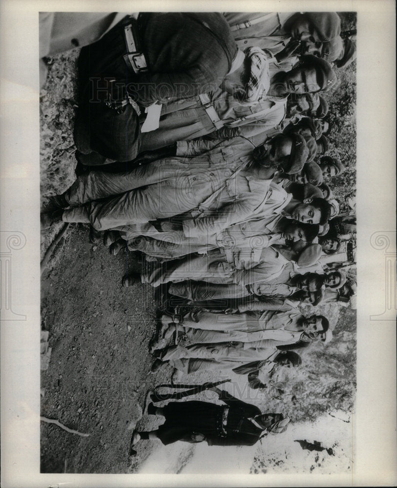 1962 Press Photo Partisans Red Cross forms Rezanok - Historic Images