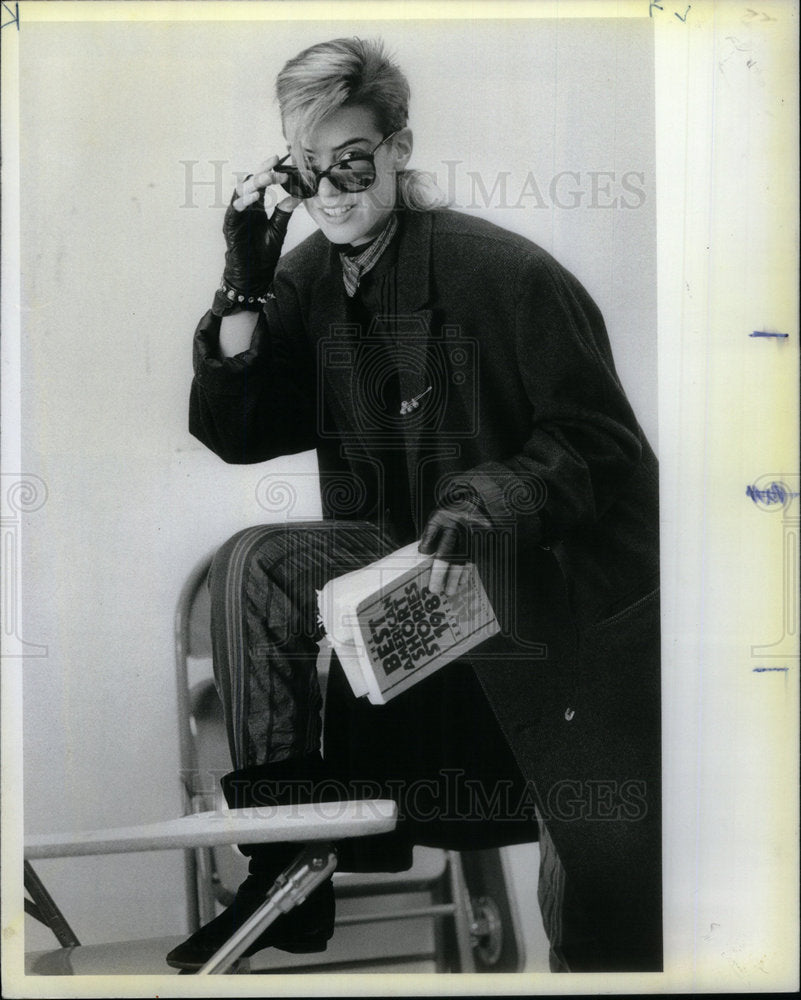 1984 Press Photo Carol Nelson filmmaking student major - Historic Images