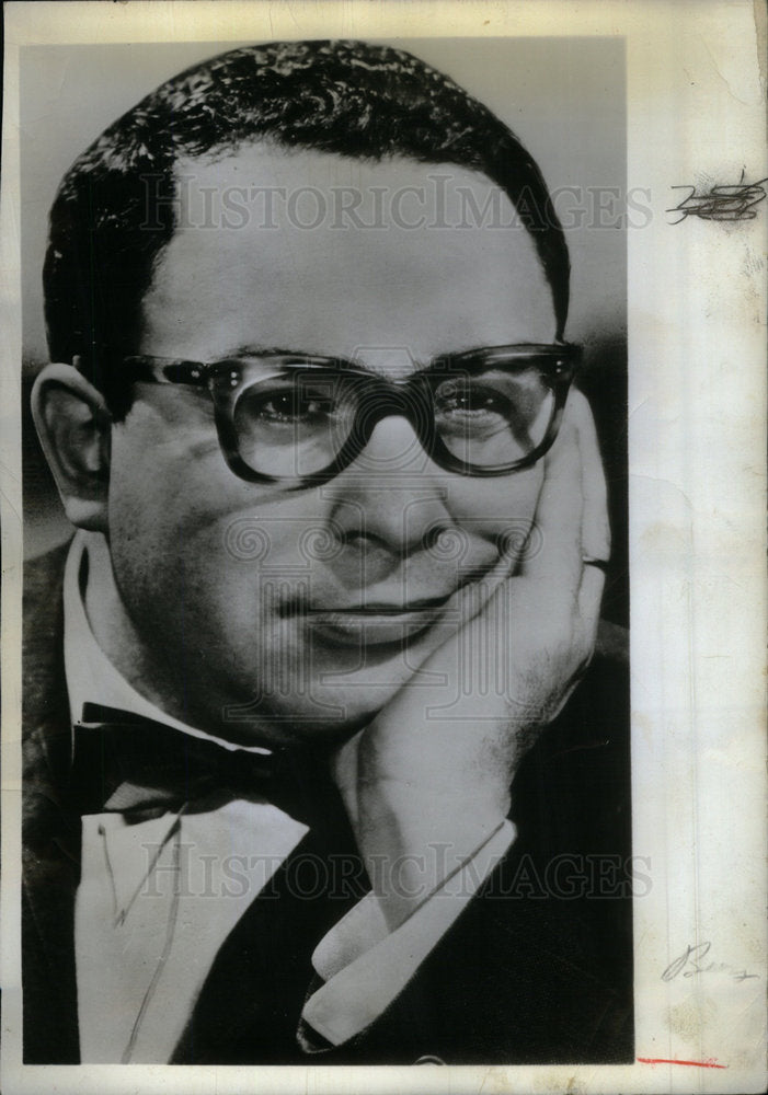 1966 Press Photo Arthur Buchwald American Humorist - Historic Images