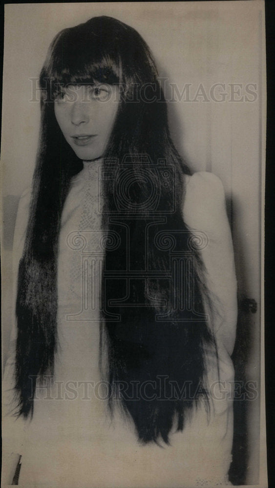 1968 Press Photo Mia Farrow American Actress Singer - Historic Images