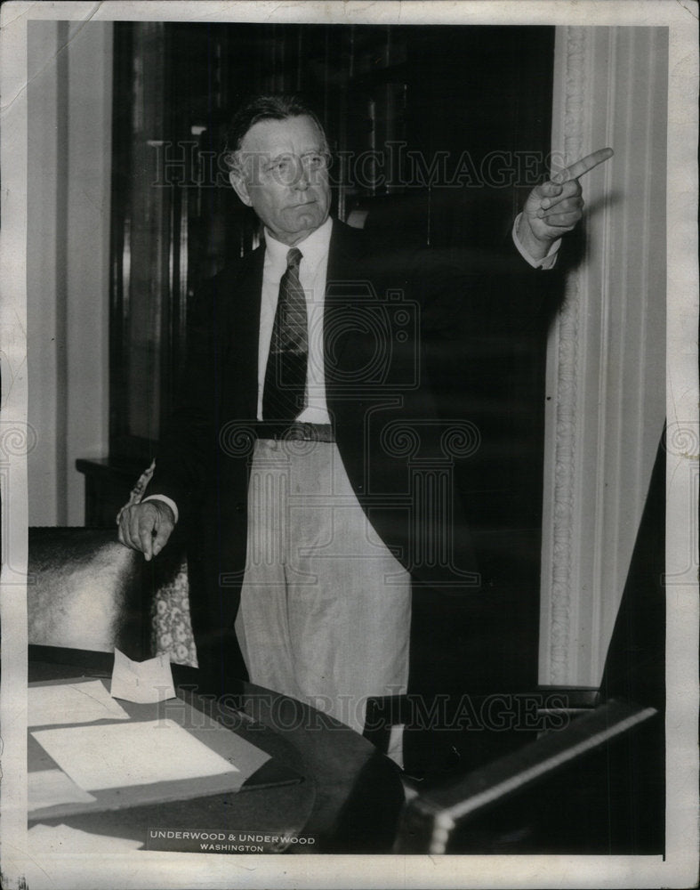 1932 Press Photo William s E  Borah Senator - Historic Images