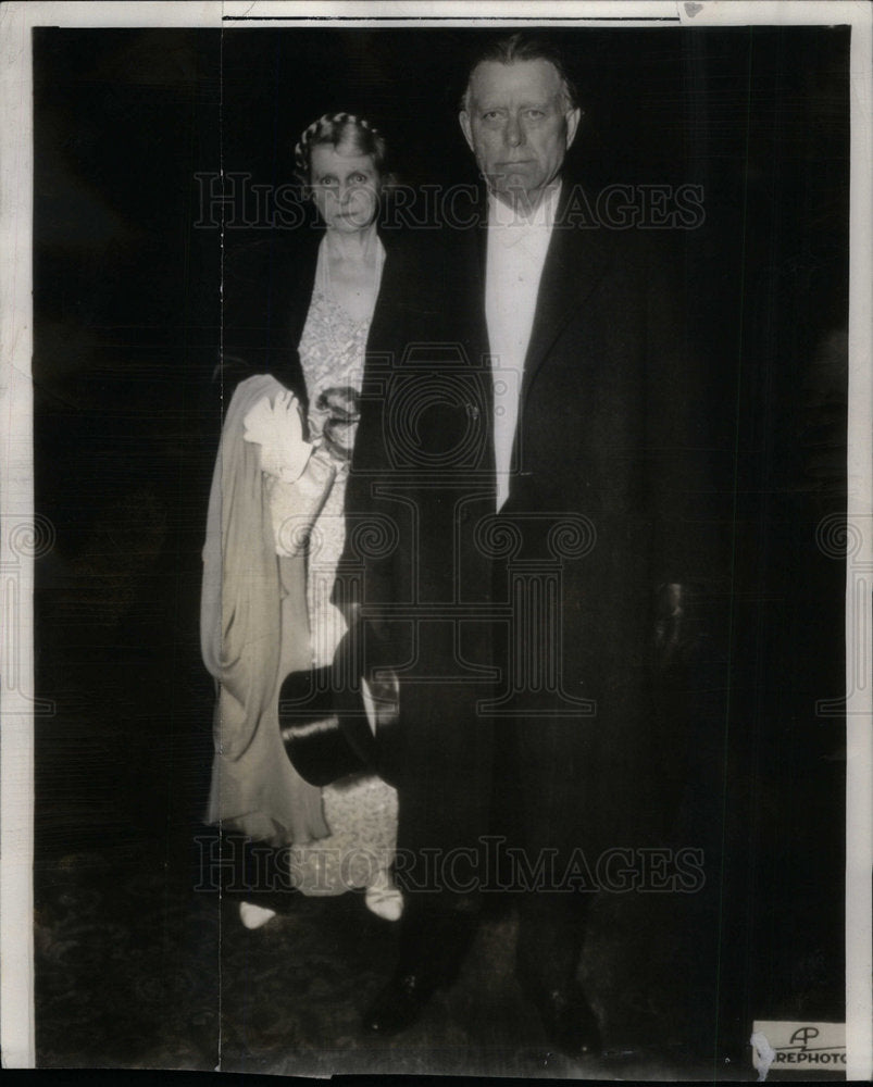 1939 Press Photo William Edgar Borah Senator Idaho - Historic Images