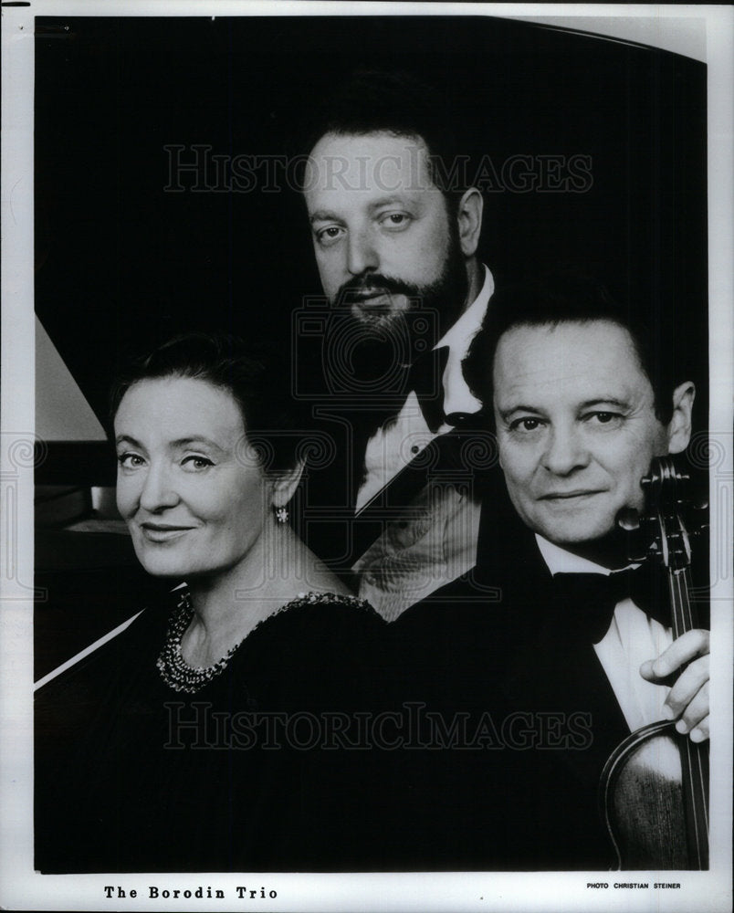 1983 Press Photo The Borodin Trio Music Soviet Union - Historic Images