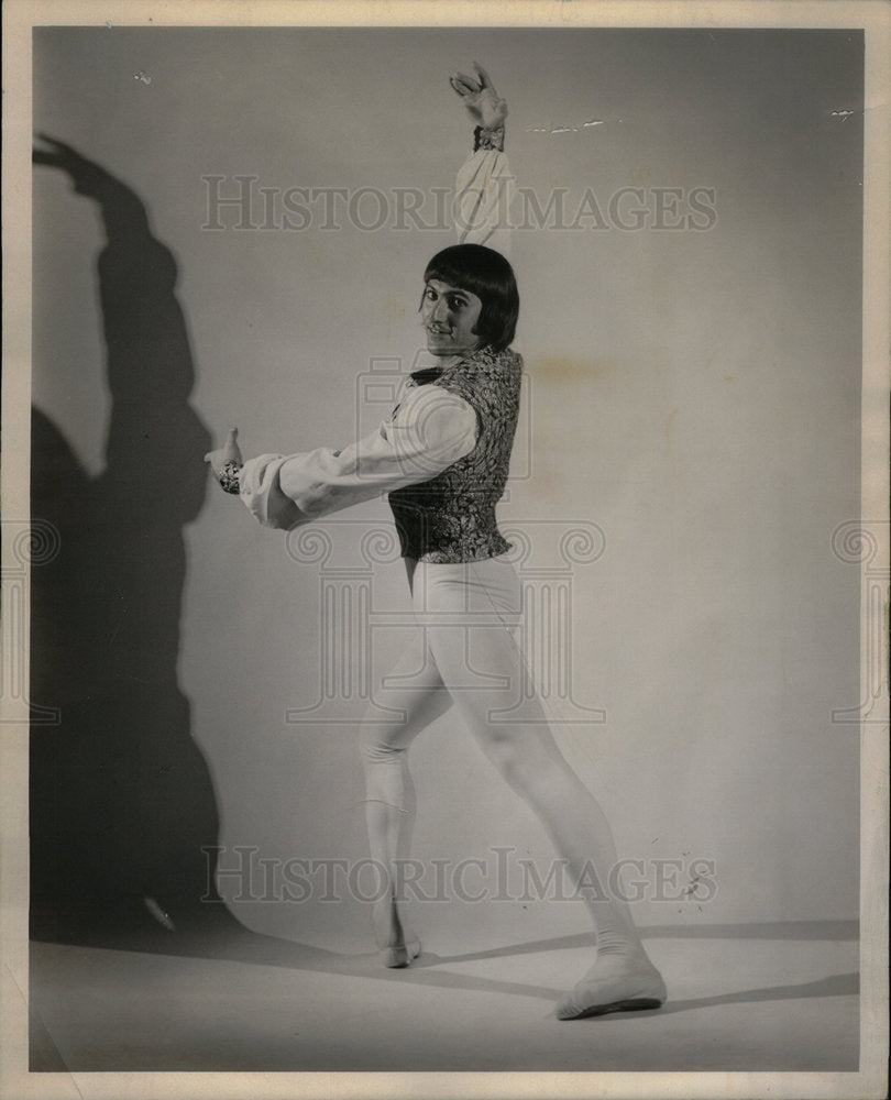 1972 Press Photo Charies Garth Colorado Concert Ballet - Historic Images