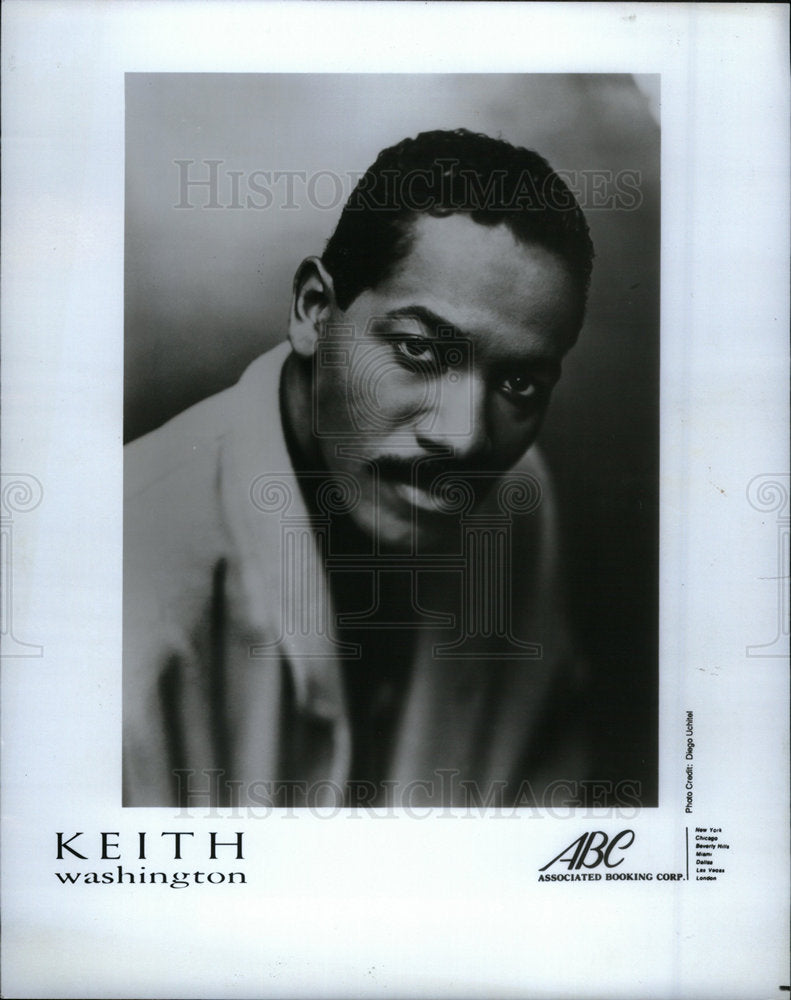 1993 Press Photo Keith Washington Entertainer Vocalist - Historic Images