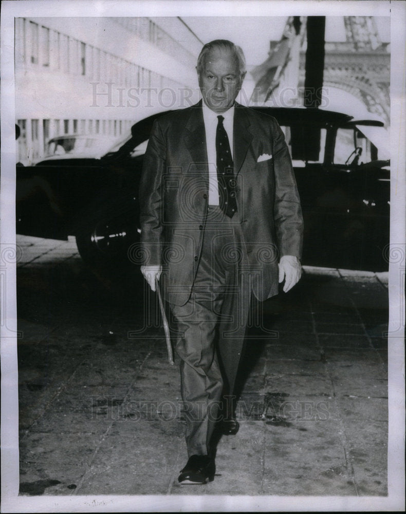 1958 Press Photo Ambassador Wilgress Representative - Historic Images