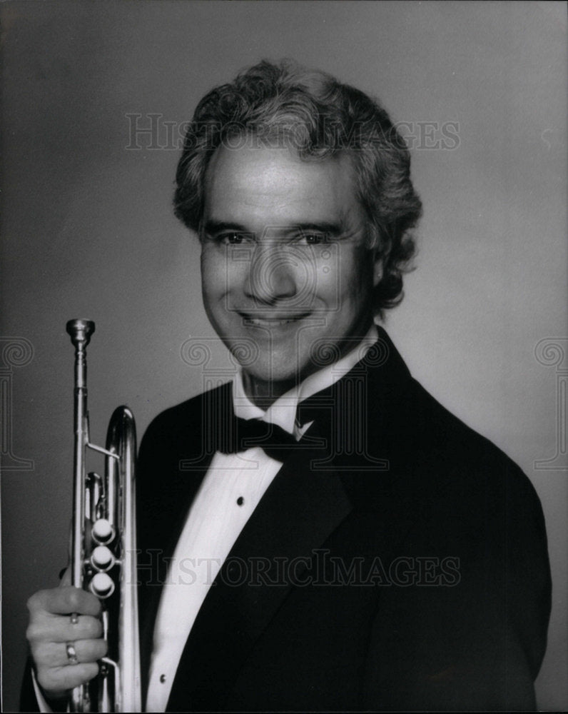 1998 Press Photo Ramon Parcells Trumpet Detroit Charles - Historic Images