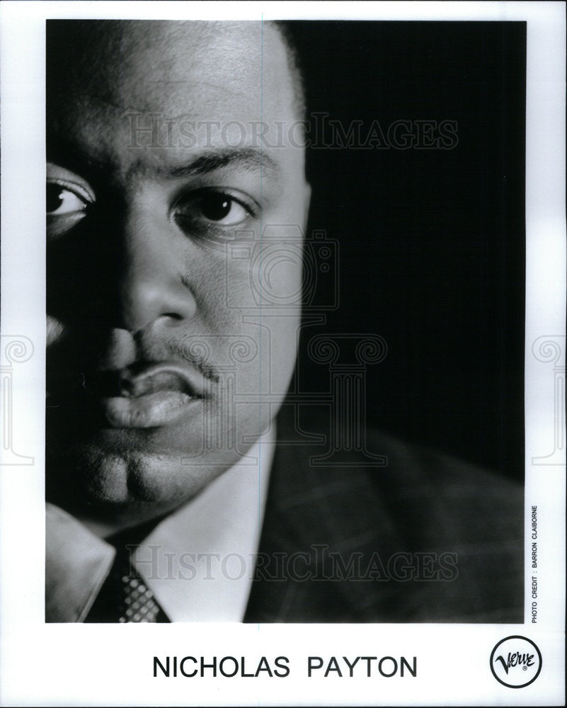 2001 Press Photo Nicholas Payton Louisiana Orleans Jazz - Historic Images