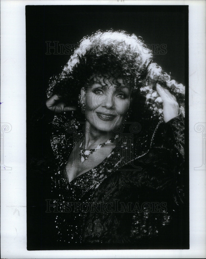 1989 Press Photo Dame Cleo Laine Lady Dankworth scat - Historic Images