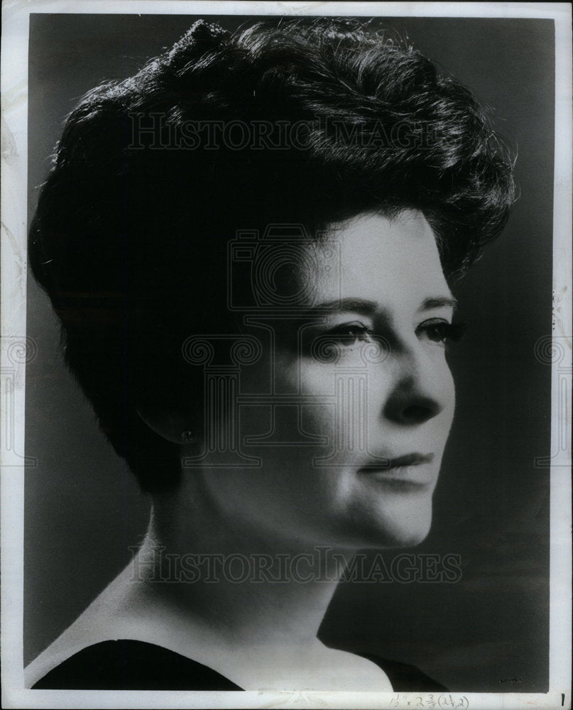 1970 Press Photo Judith Raskin American Iyric Soprano - Historic Images