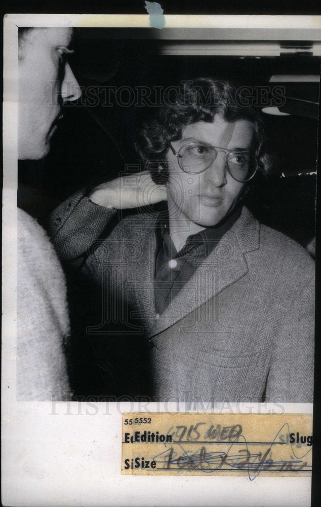 1973 Justin Ravitz Arrest During Trial - Historic Images