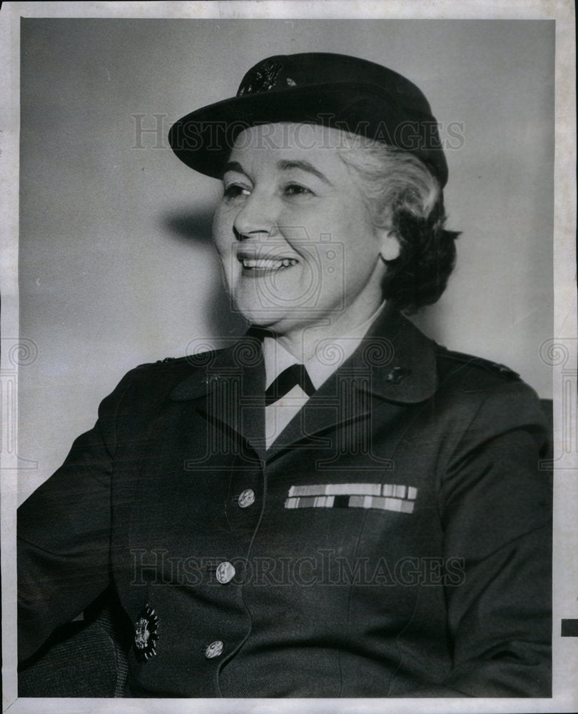 1960 Press Photo Col Mary Louise Milligan Wac director - Historic Images