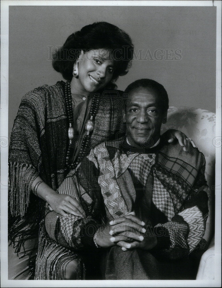 1986 Press Photo Bill Cosby &amp; Phylicia Rashad . - Historic Images