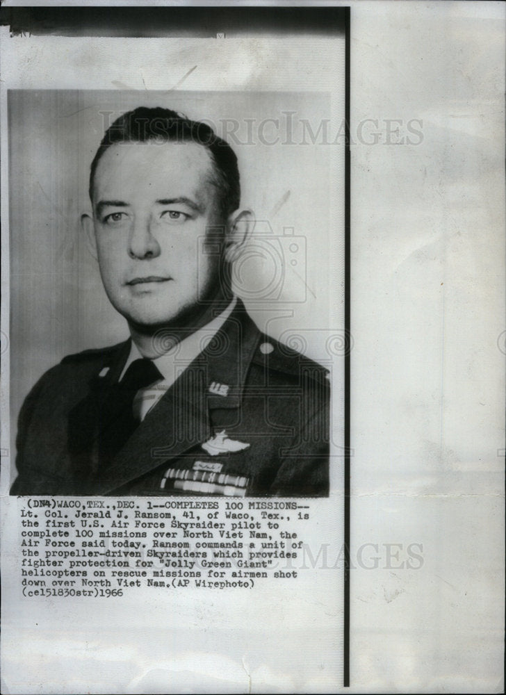 1966 Press Photo Jerlad Ranson North Viet Nam Air Force - RRX37531 ...