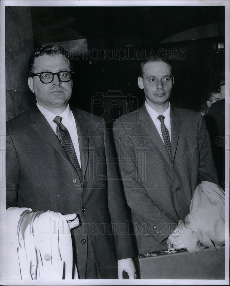 1959 Press Photo Mail Fraud Convict David Ratke - Historic Images