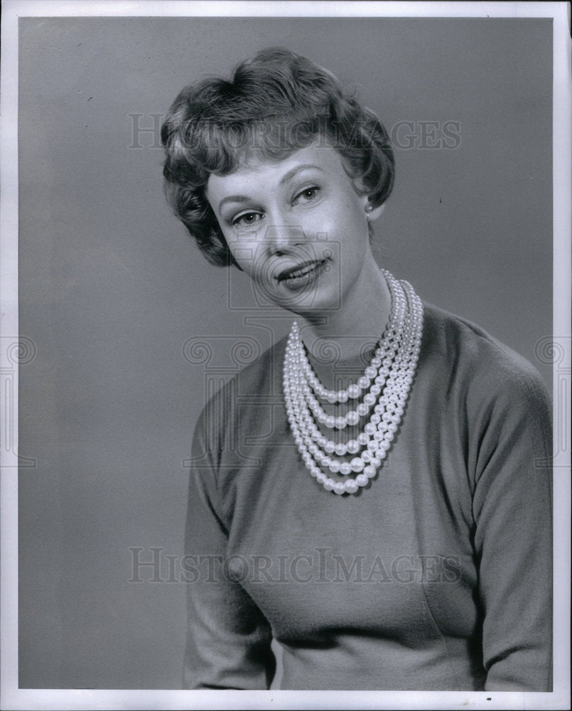 1959 Press Photo Actress Rosemary Rainer Portrait - Historic Images