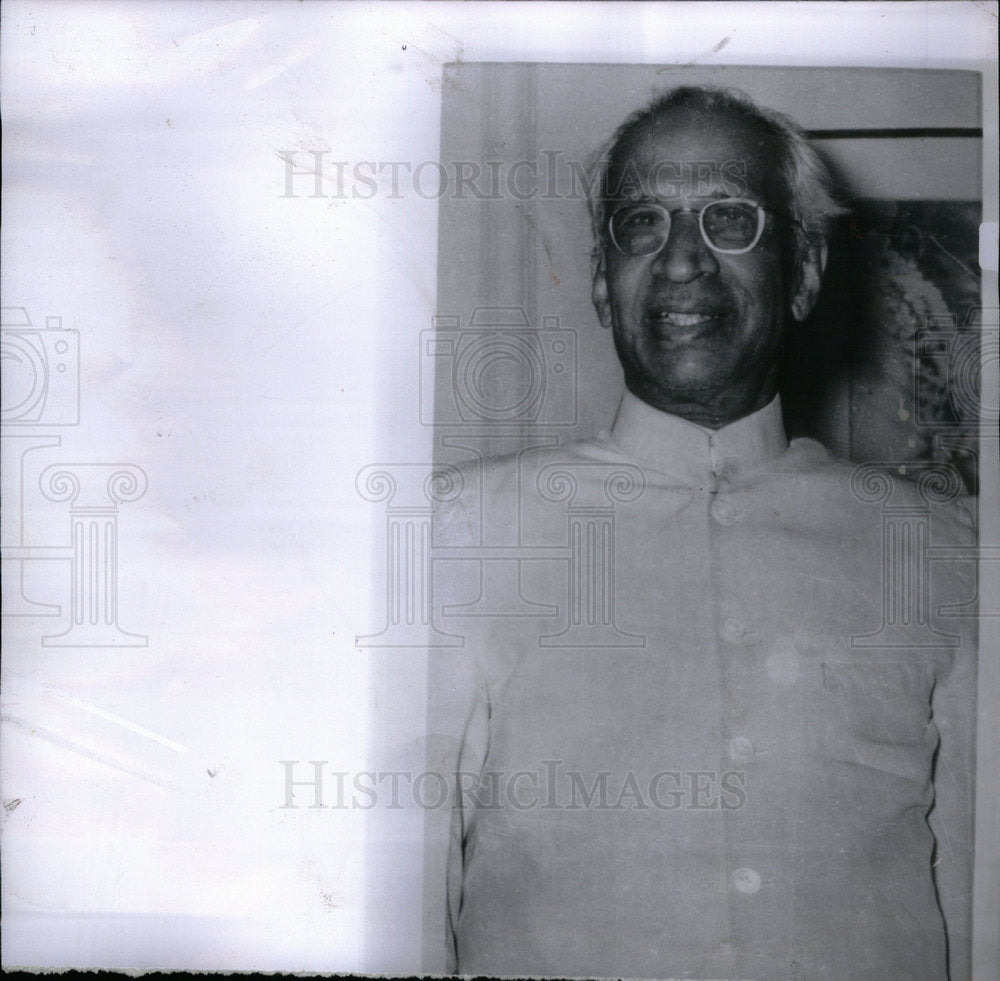 1962 Press Photo Sarvepalli Radhakrishnan President - Historic Images