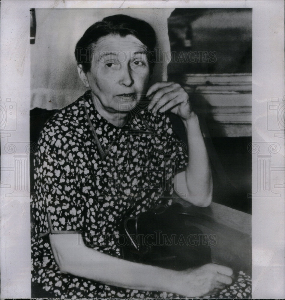 1949 Press Photo Erich Ralder Wife Nazi Navy ad~~~ual - Historic Images