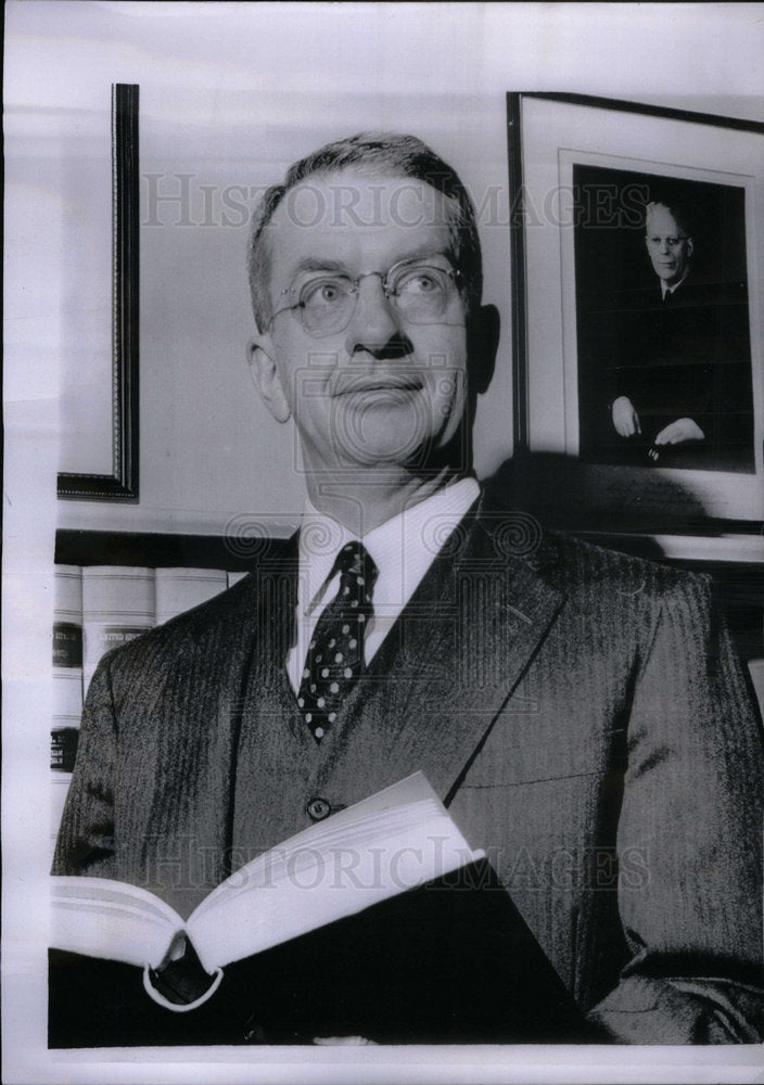 1963 Press Photo Lee Rankin Solicitor General - Historic Images