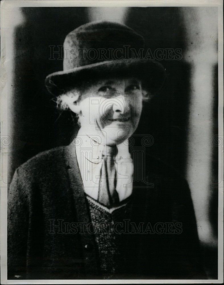 1933 Press Photo Mory Rockham Detroit Lawyer wife - Historic Images