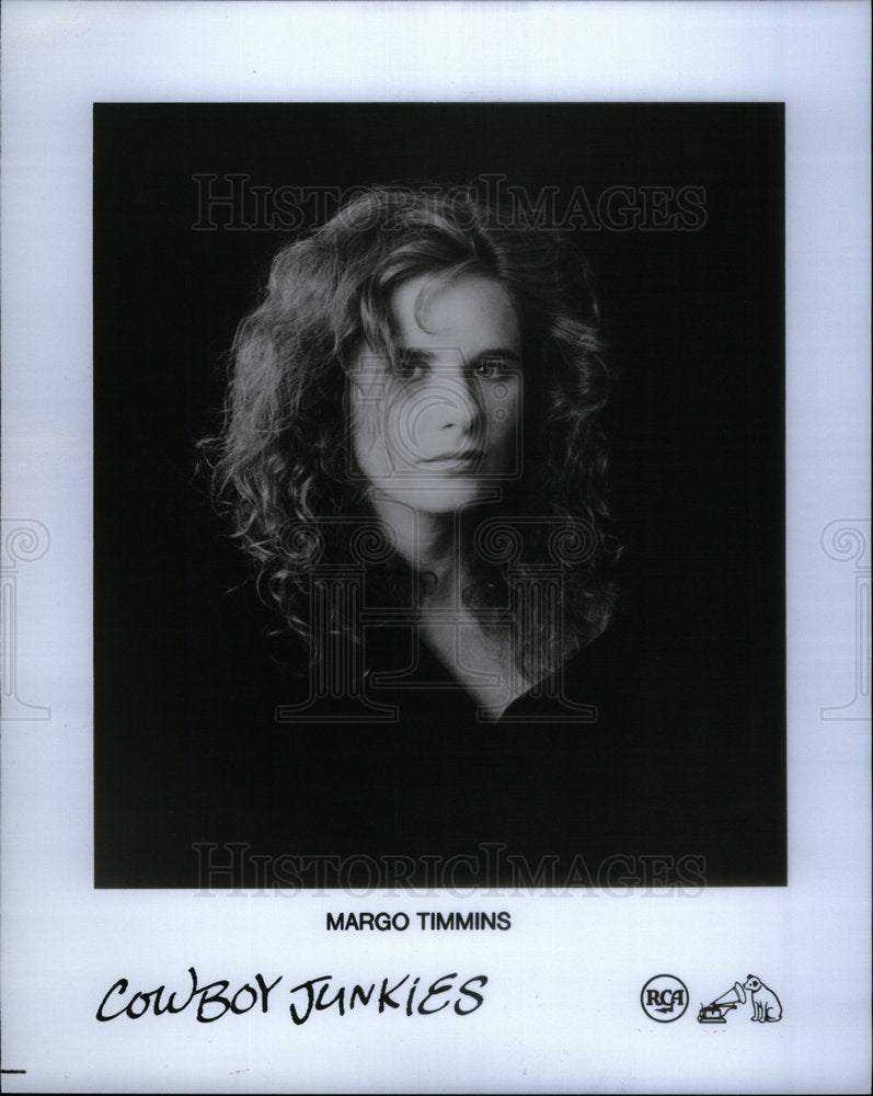 1992 Press Photo Margo Timmins Vocalist Cowboy Junkies - Historic Images