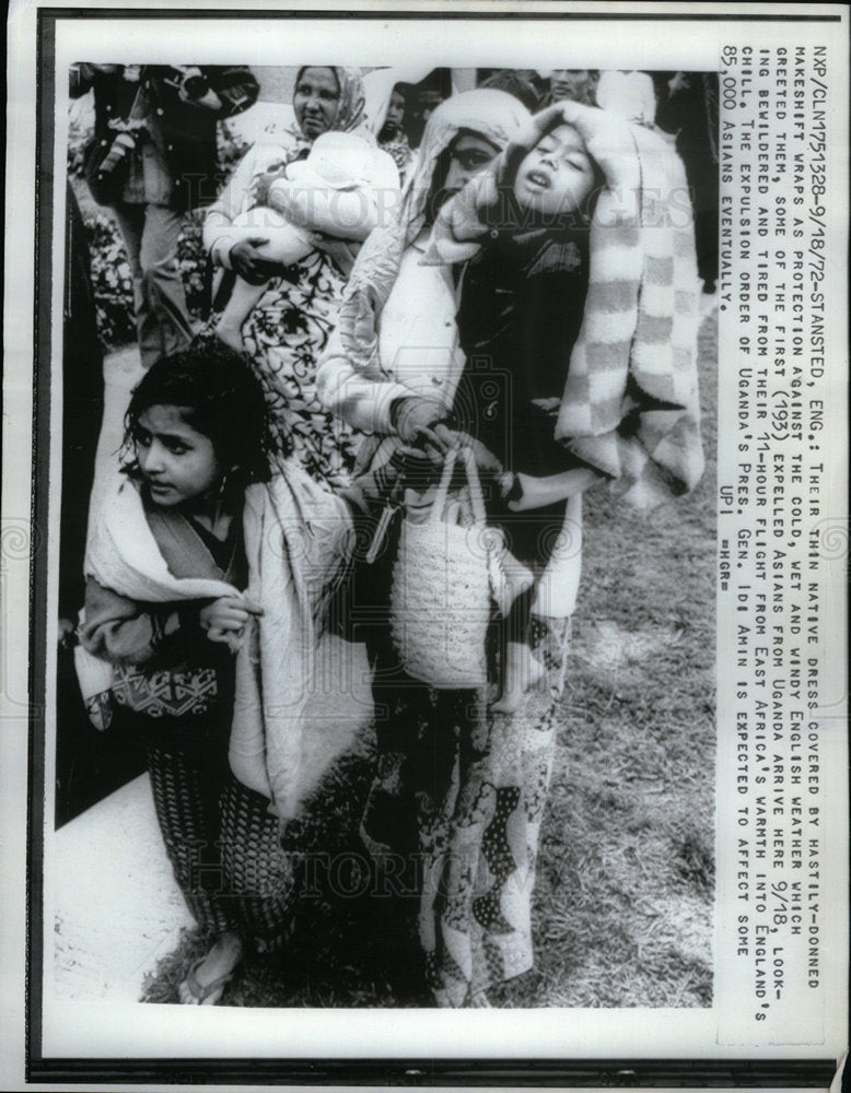 1972 Press Photo Uganda Revots People - Historic Images