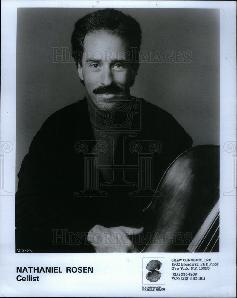 1995 Press Photo Nathaniel Rosen - Historic Images