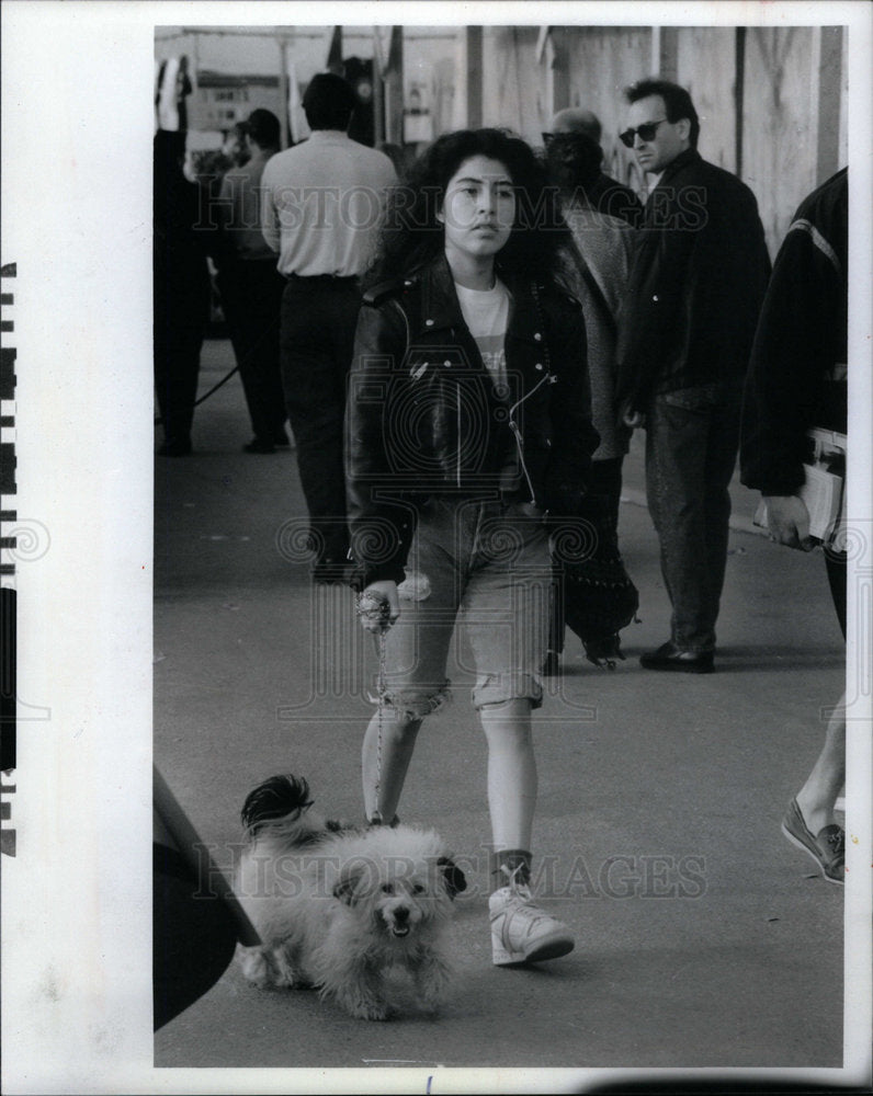 1989 Press Photo Women Fashion Clothing - Historic Images