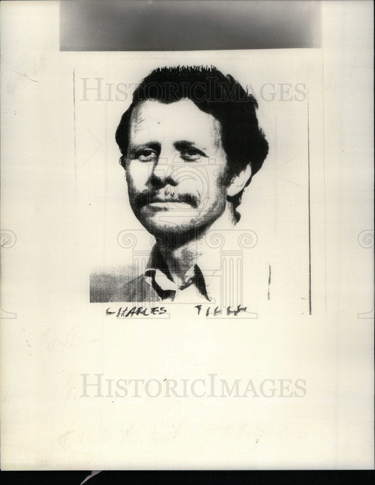 1981 Press Photo Dr Charles A Tilly Sociologist - Historic Images