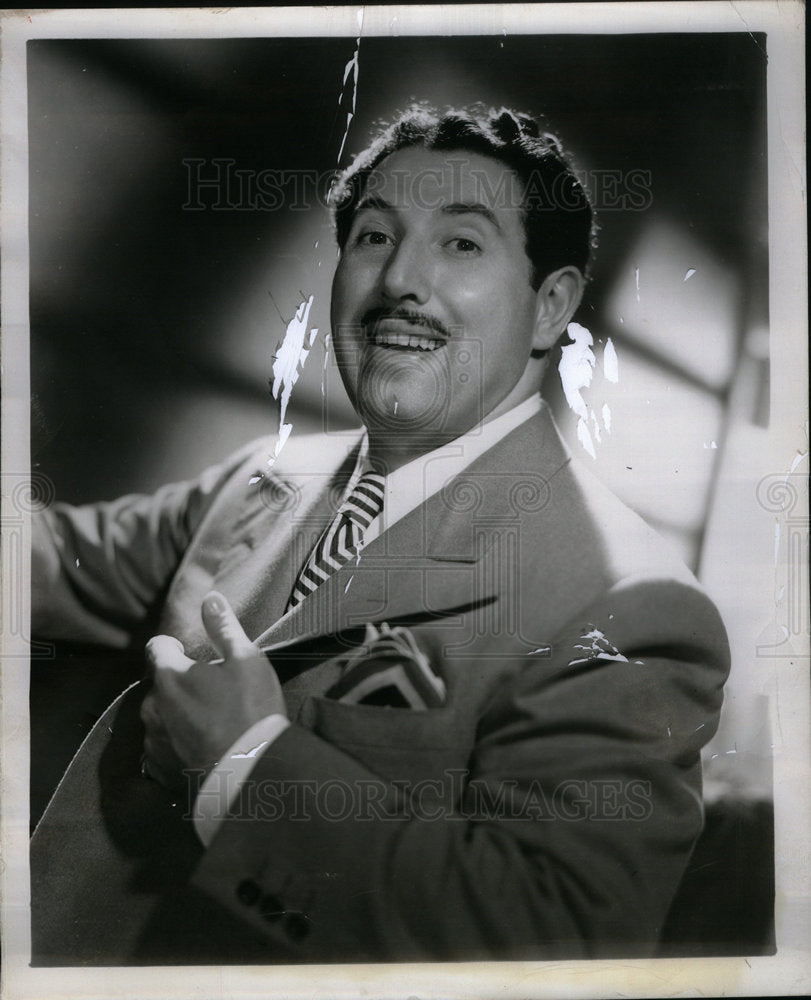 1948 Press Photo Harold Peary Actor Comedian Singer - Historic Images