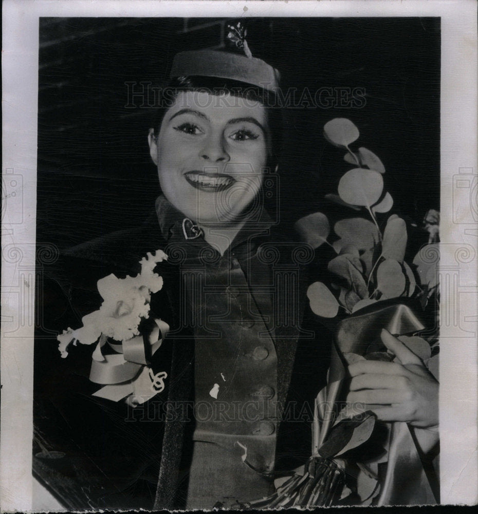 1950 Press Photo Roberta Peters Singer Soprano - Historic Images