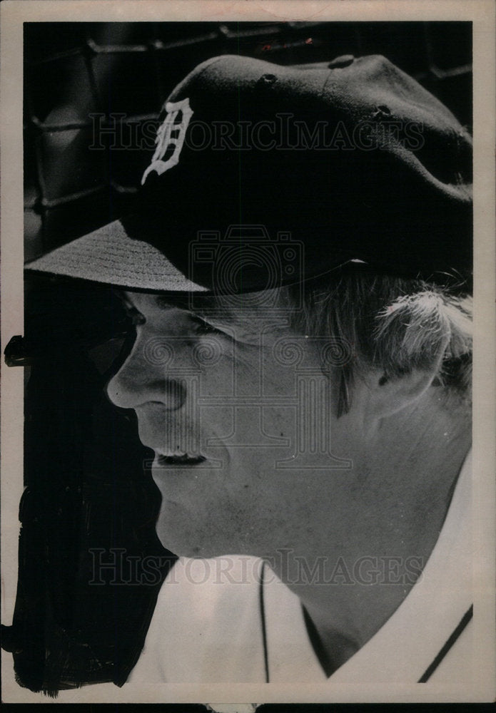 1975 Press Photo Muckey Stanley Baseball Player Mich - Historic Images