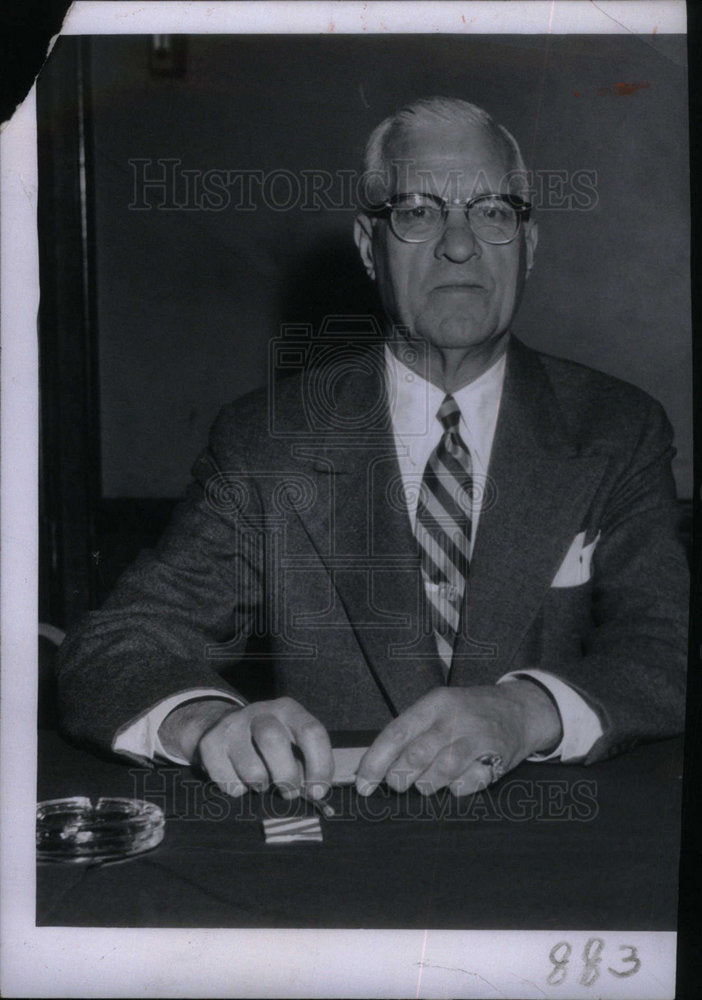 1956 Press Photo Will Harridge - Historic Images