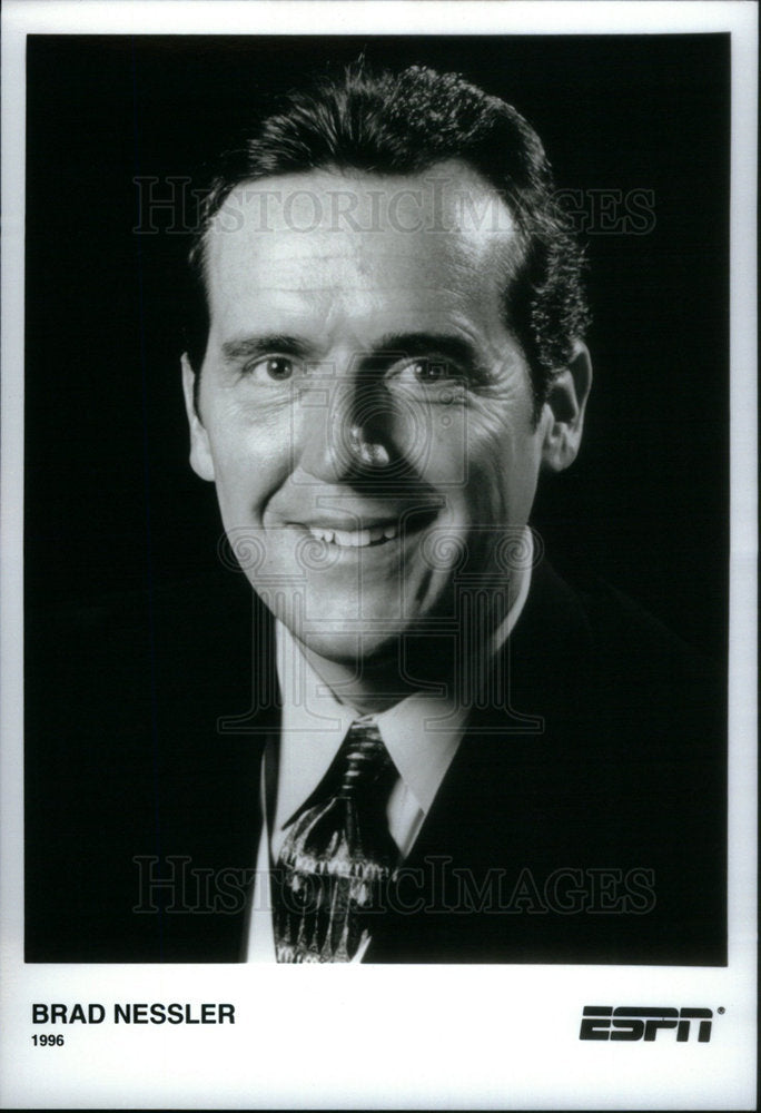 1996 Press Photo Brad Nessler - Historic Images