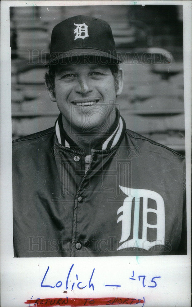 1975 Press Photo Lolich - Historic Images