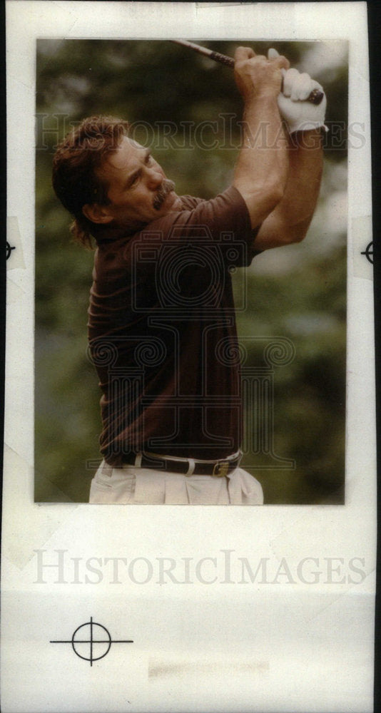1990 Press Photo Thom Piscopink Golf - Historic Images