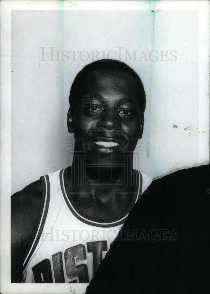 1985 Press Photo Vinnie Johnson - Historic Images