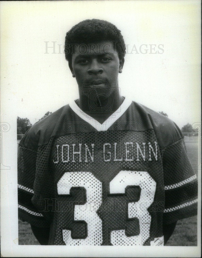 1985 Press Photo Tony Boles Westland John Glenn - Historic Images