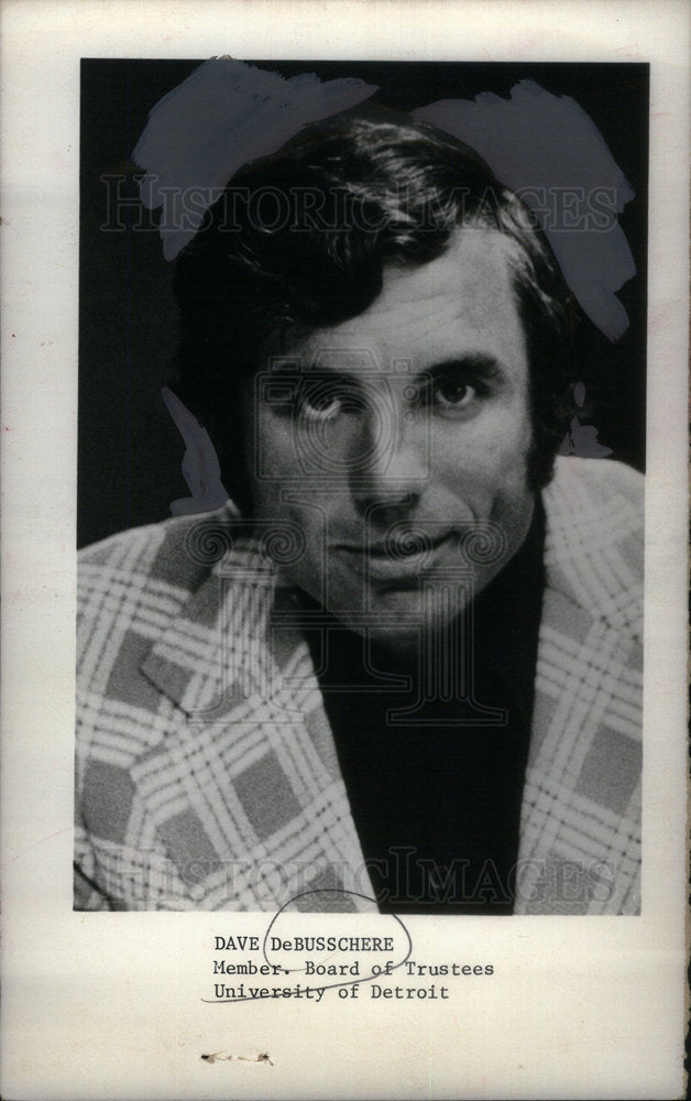 1975 Press Photo Dave DeBusschere University of Detroit - Historic Images