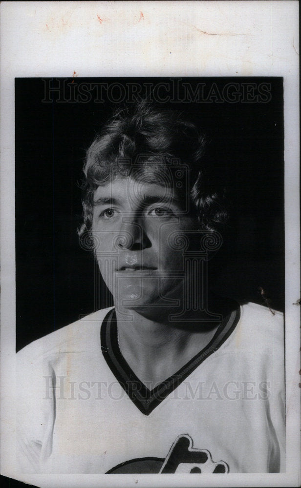 1976 Press Photo Hockey Player Jean-Paul LeBlanc - Historic Images