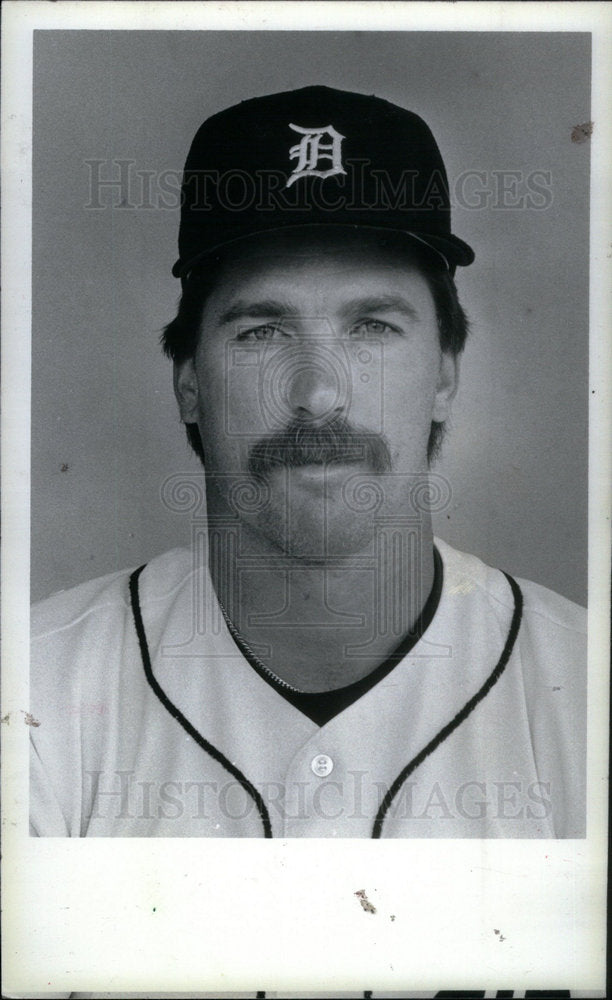 1986 Press Photo Detroit Tigers Jack Morris - Historic Images