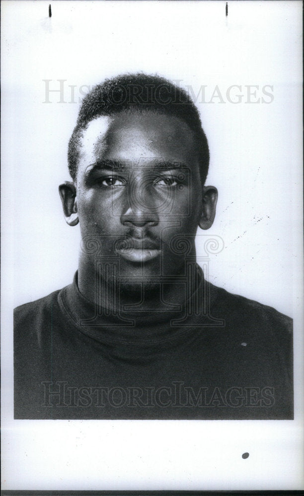 1991 Amer. Football Player Jermaine Smith - Historic Images