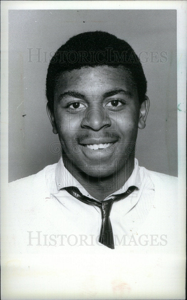 1984 Press Photo Tony Boles Westland John Glenn Player - Historic Images