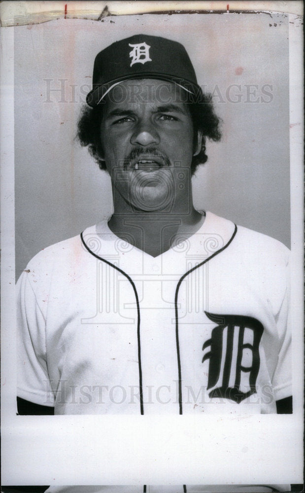 1981 Press Photo George Cappuzzello Detroit Tigers play - Historic Images